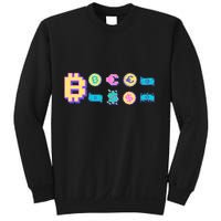 Bitcoin Pixelated Sweatshirt