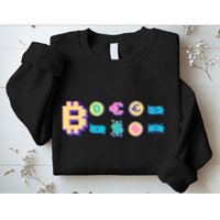 Bitcoin Pixelated Sweatshirt