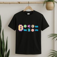 Bitcoin Pixelated T-Shirt
