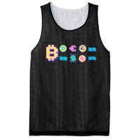 Bitcoin Pixelated Mesh Reversible Basketball Jersey Tank