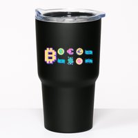 Bitcoin Pixelated Tumbler