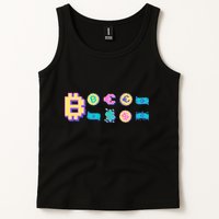 Bitcoin Pixelated Tank Top