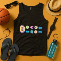 Bitcoin Pixelated Tank Top