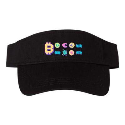 Bitcoin Pixelated Visor