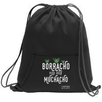 Borracho Pero Buen Muchacho Mexico Saying Sweatshirt Cinch Pack Bag