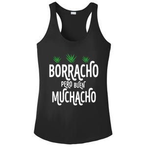 Borracho Pero Buen Muchacho Ladies PosiCharge Competitor Racerback Tank