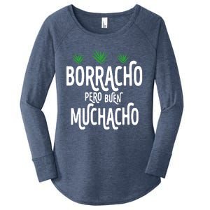 Borracho Pero Buen Muchacho Women's Perfect Tri Tunic Long Sleeve Shirt