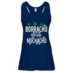 Borracho Pero Buen Muchacho Ladies Essential Flowy Tank