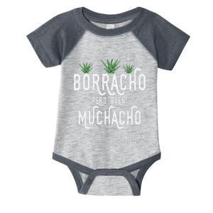 Borracho Pero Buen Muchacho Mexico Saying Infant Baby Jersey Bodysuit