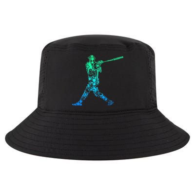 Baseball Player Batter Cool Comfort Performance Bucket Hat