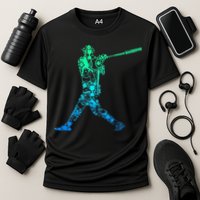 Baseball Player Batter Cooling Performance Crew T-Shirt