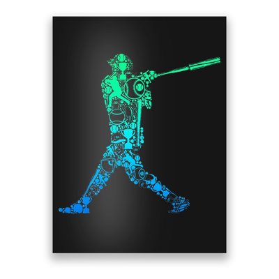 Baseball Player Batter Poster