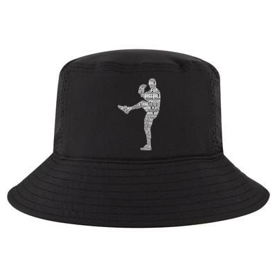 Baseball Pitcher Cool Comfort Performance Bucket Hat
