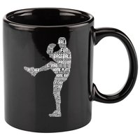 Baseball Pitcher 11oz C Handle Ceramic Mug