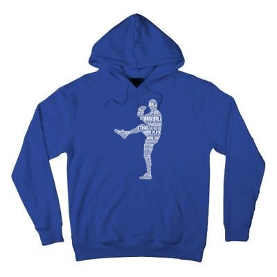 Baseball Pitcher Tall Hoodie