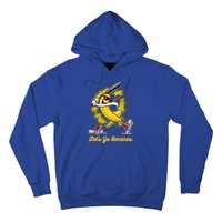 Banana Playing Baseball Fruit Lover Hoodie