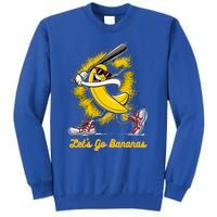 Banana Playing Baseball Fruit Lover Sweatshirt