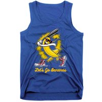 Banana Playing Baseball Fruit Lover Tank Top