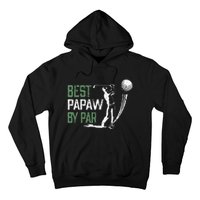 Best Papaw By Par Fathers Day Gifts Golf Lover Hoodie