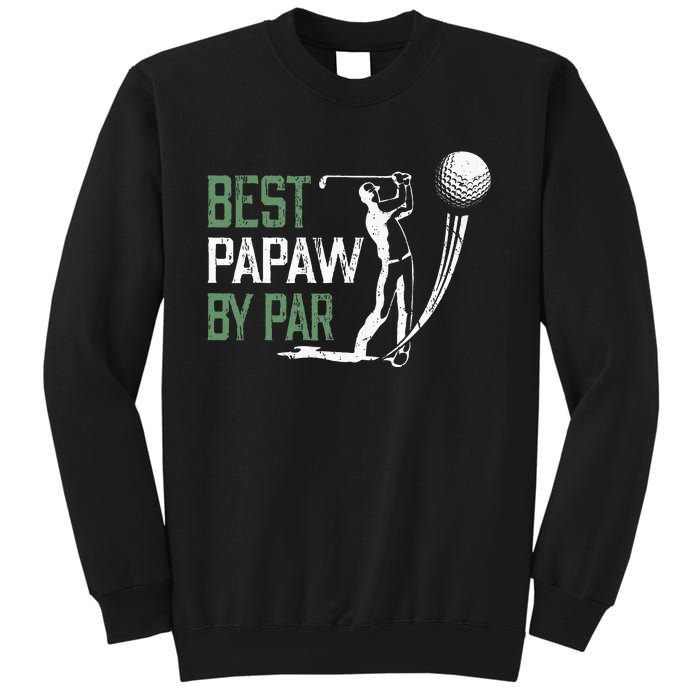 Best Papaw By Par Fathers Day Gifts Golf Lover Sweatshirt