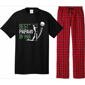 Best Papaw By Par Fathers Day Gifts Golf Lover Pajama Set