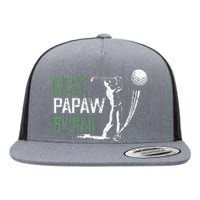 Best Papaw By Par Fathers Day Gifts Golf Lover Flat Bill Trucker Hat