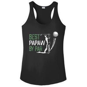 Best Papaw By Par Fathers Day Gifts Golf Lover Ladies PosiCharge Competitor Racerback Tank