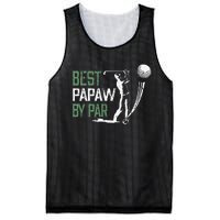 Best Papaw By Par Fathers Day Gifts Golf Lover Mesh Reversible Basketball Jersey Tank