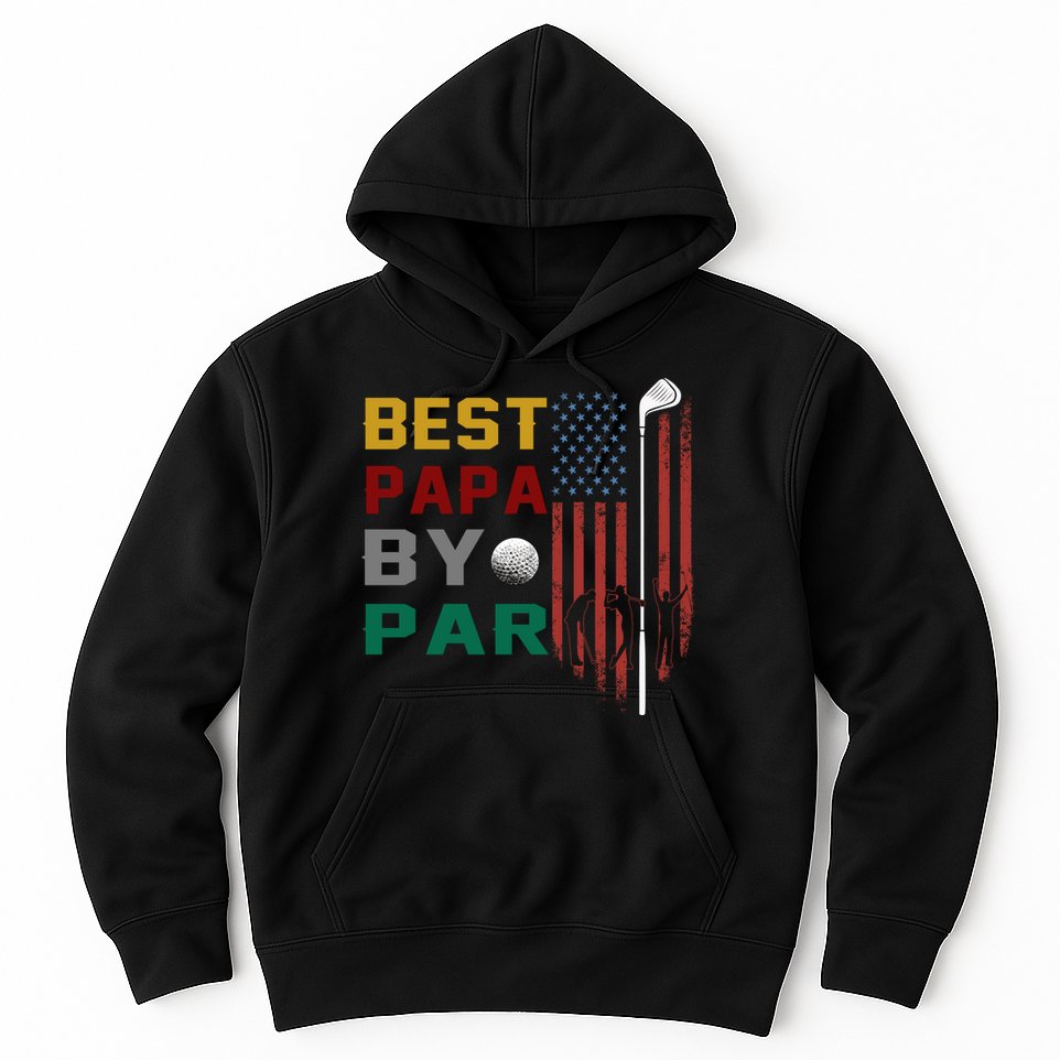 Best Papa By Par Hoodie