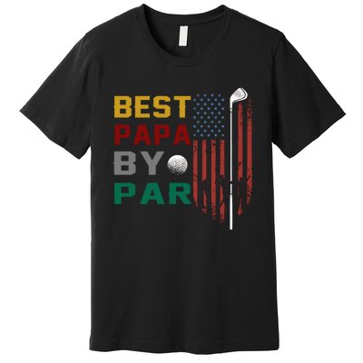 Best Papa By Par Premium T-Shirt