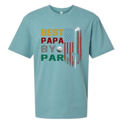 Best Papa By Par Sueded Cloud Jersey T-Shirt