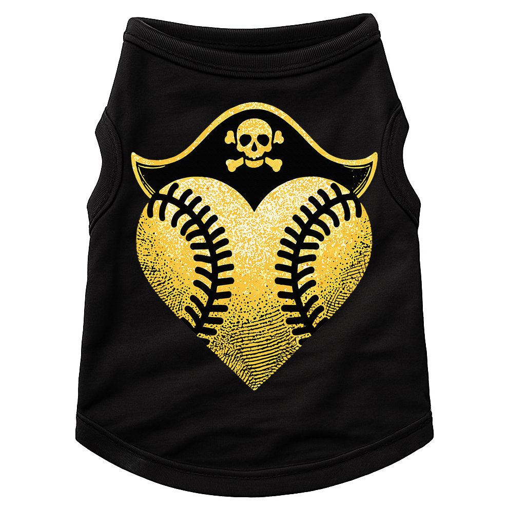 Baseball Pirate Baseball Player Doggie Tank