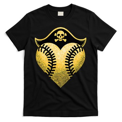 Baseball Pirate Baseball Player T-Shirt