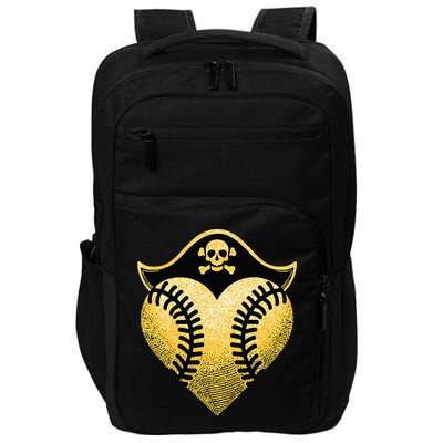 Baseball Pirate Baseball Player Impact Tech Backpack