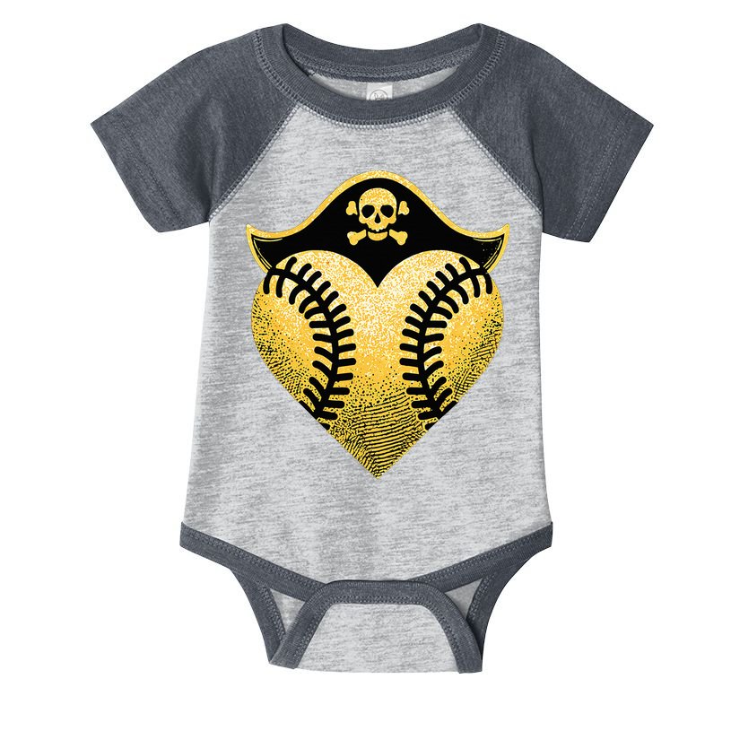 Baseball Pirate Baseball Player Infant Baby Jersey Bodysuit