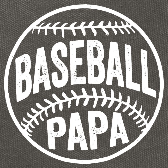 Baseball Papa Cotton Canvas Backpack