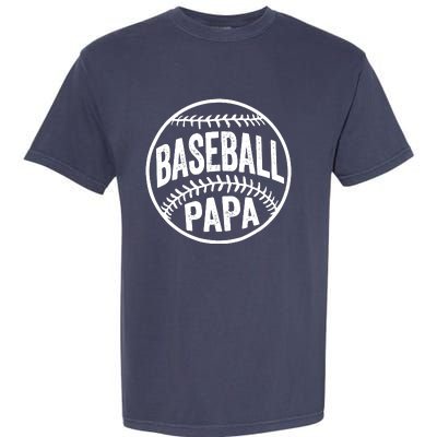 Baseball Papa Garment-Dyed Heavyweight T-Shirt