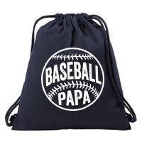 Baseball Papa Drawstring Bag