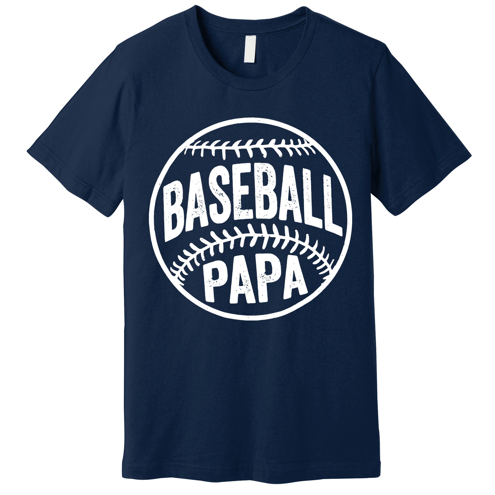 Baseball Papa Premium T-Shirt