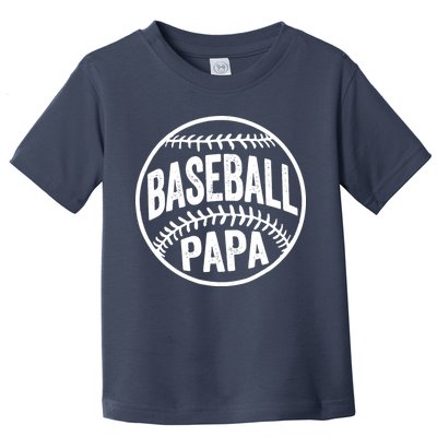 Baseball Papa Toddler T-Shirt