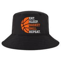 Basketball Player Boy Eat Sleep Basketball Repeat Cool Comfort Performance Bucket Hat