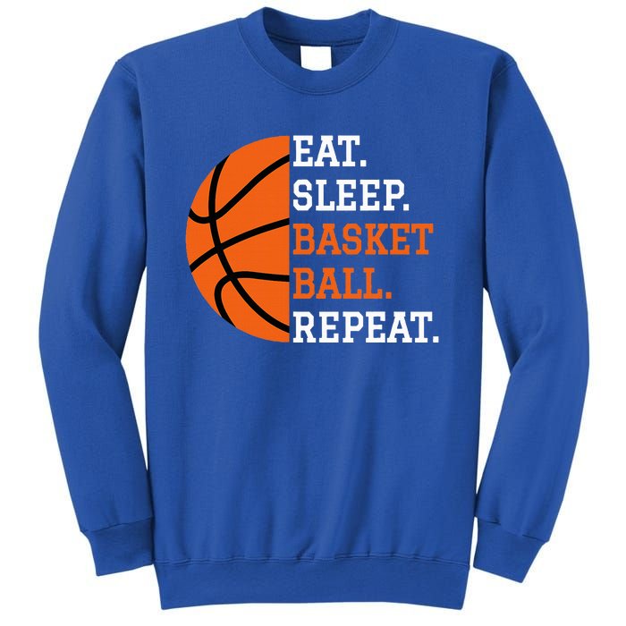 Basketball Player Boy Eat Sleep Basketball Repeat Sweatshirt