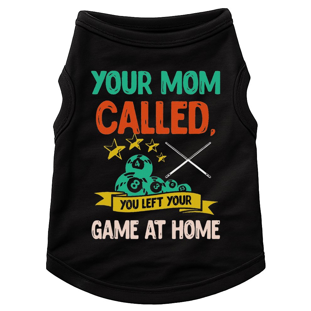 Billiard Player Billard 8 Ball Pool Doggie Tank