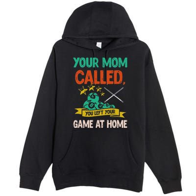 Billiard Player Billard 8 Ball Pool Premium Pullover Hoodie