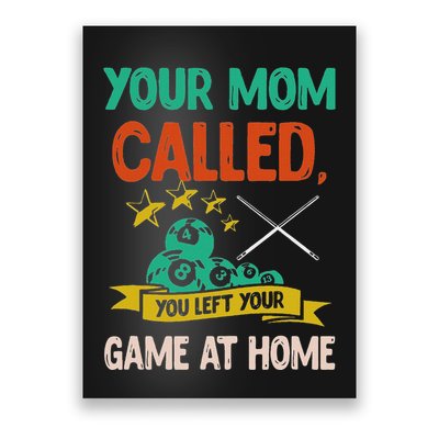 Billiard Player Billard 8 Ball Pool Poster