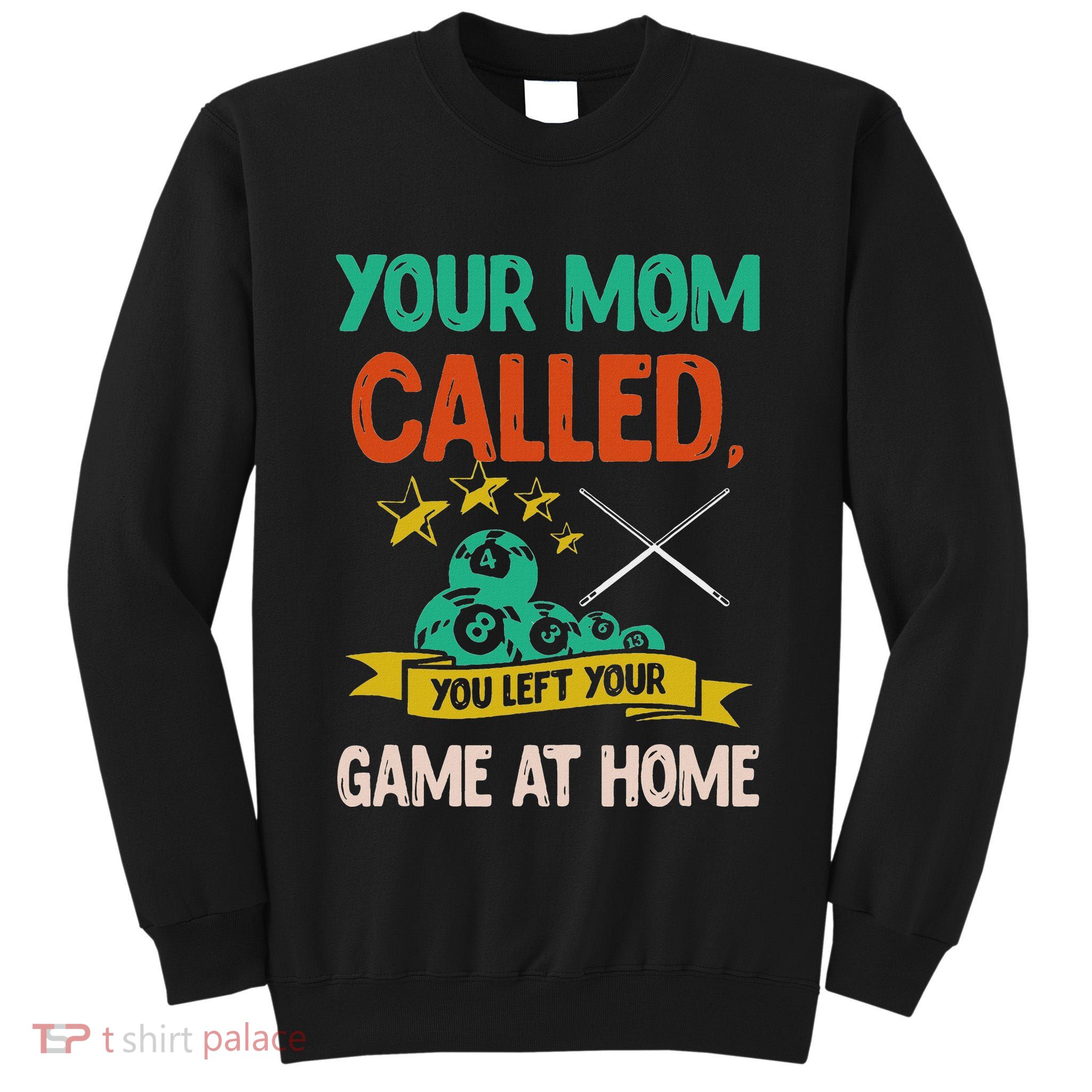 Billiard Player Billard 8 Ball Pool Tall Sweatshirt