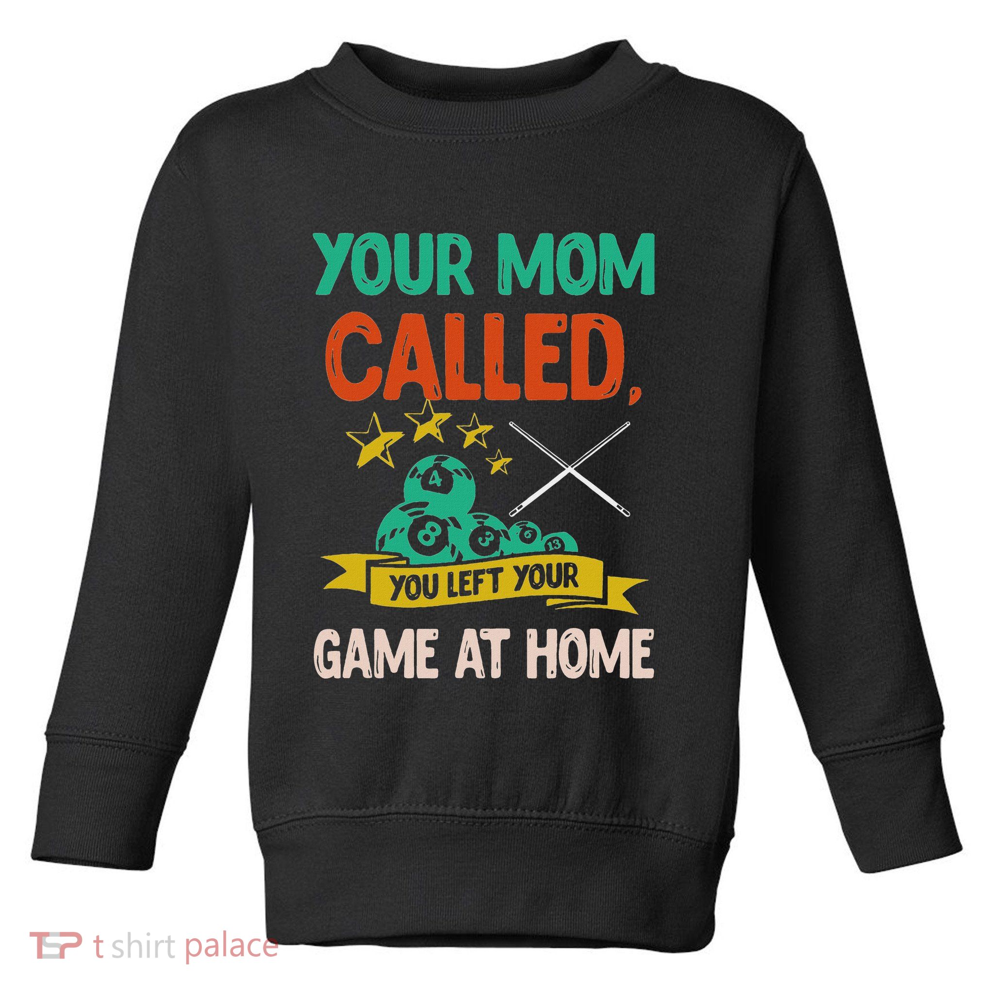 Billiard Player Billard 8 Ball Pool Toddler Sweatshirt