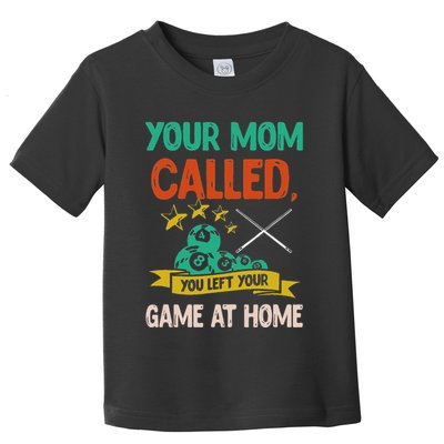 Billiard Player Billard 8 Ball Pool Toddler T-Shirt
