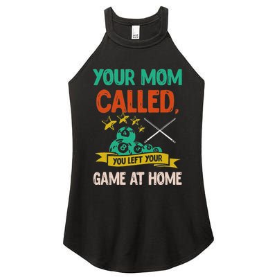 Billiard Player Billard 8 Ball Pool Women's Perfect Tri Rocker Tank