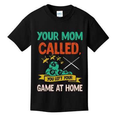 Billiard Player Billard 8 Ball Pool Kids T-Shirt
